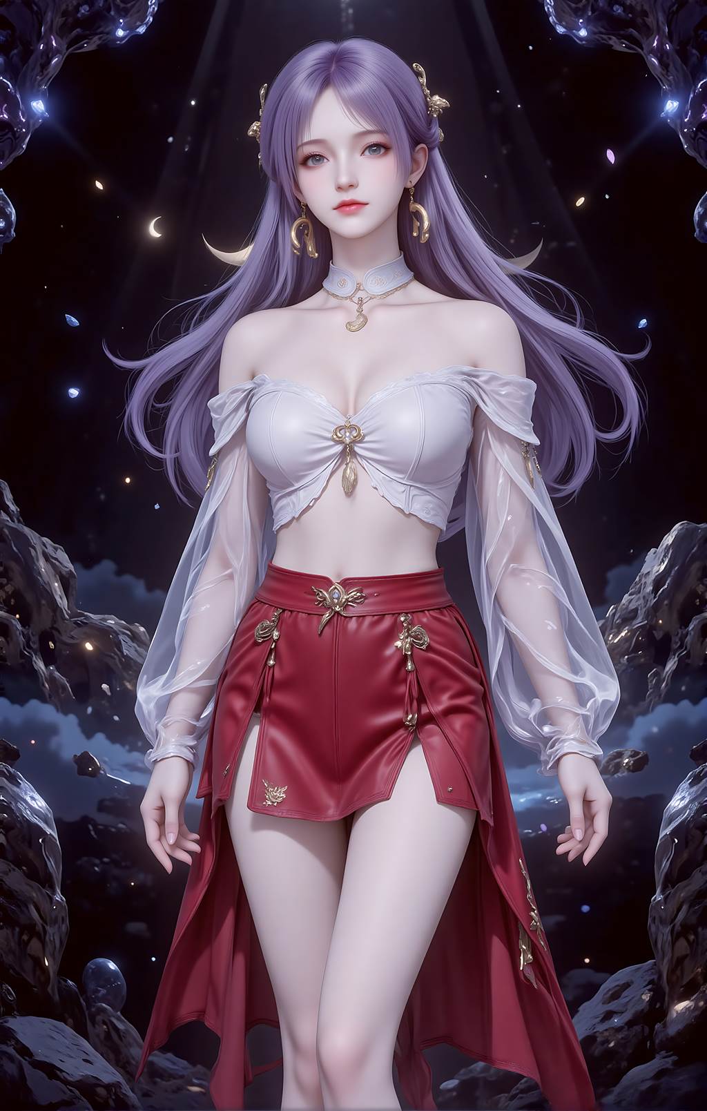 图片[22]-AI绘画 756 姬紫月[41P] – 速更版-美库