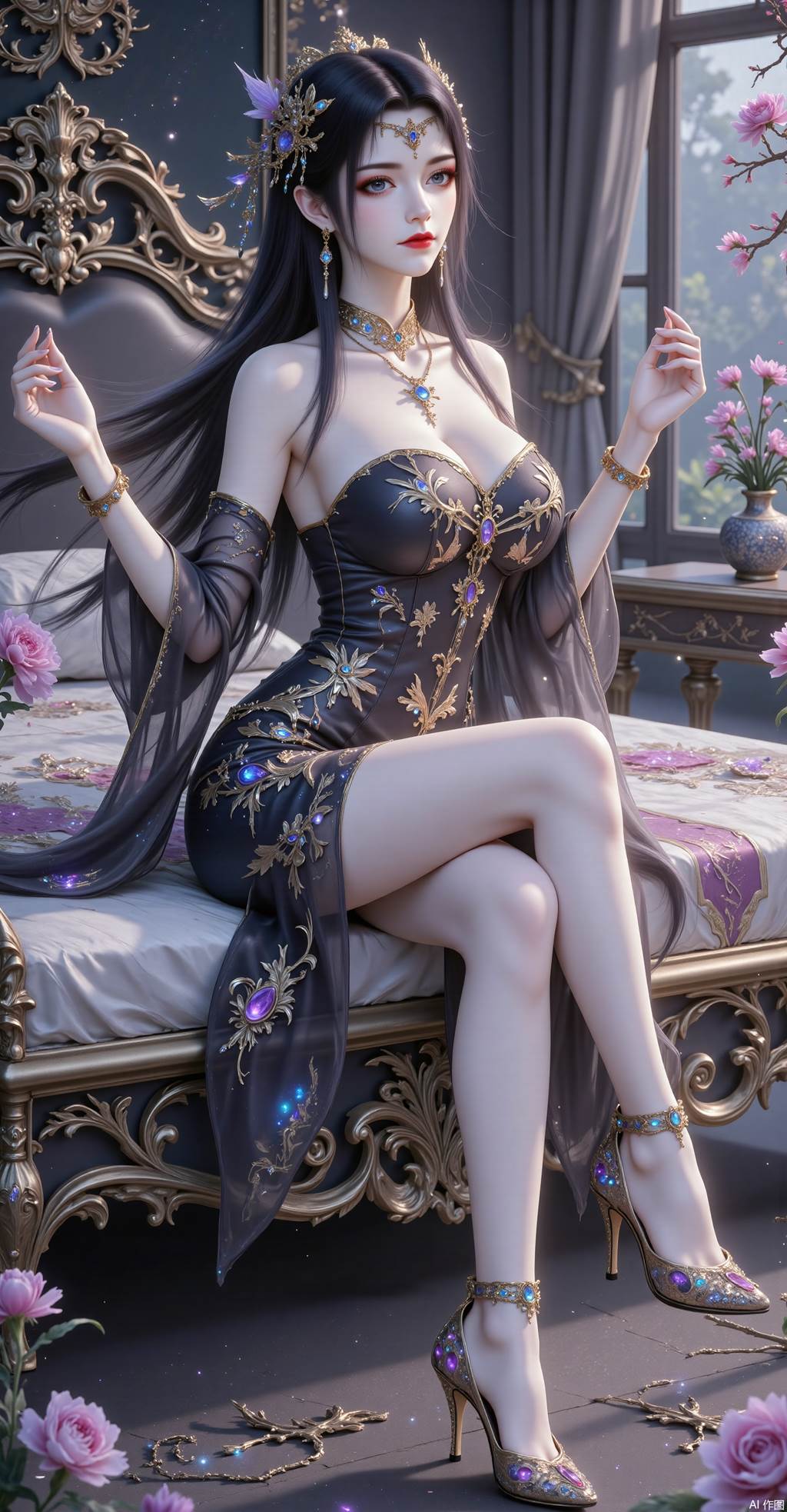 图片[35]-AI绘画 754 美杜莎[51P] – 速更版-美库