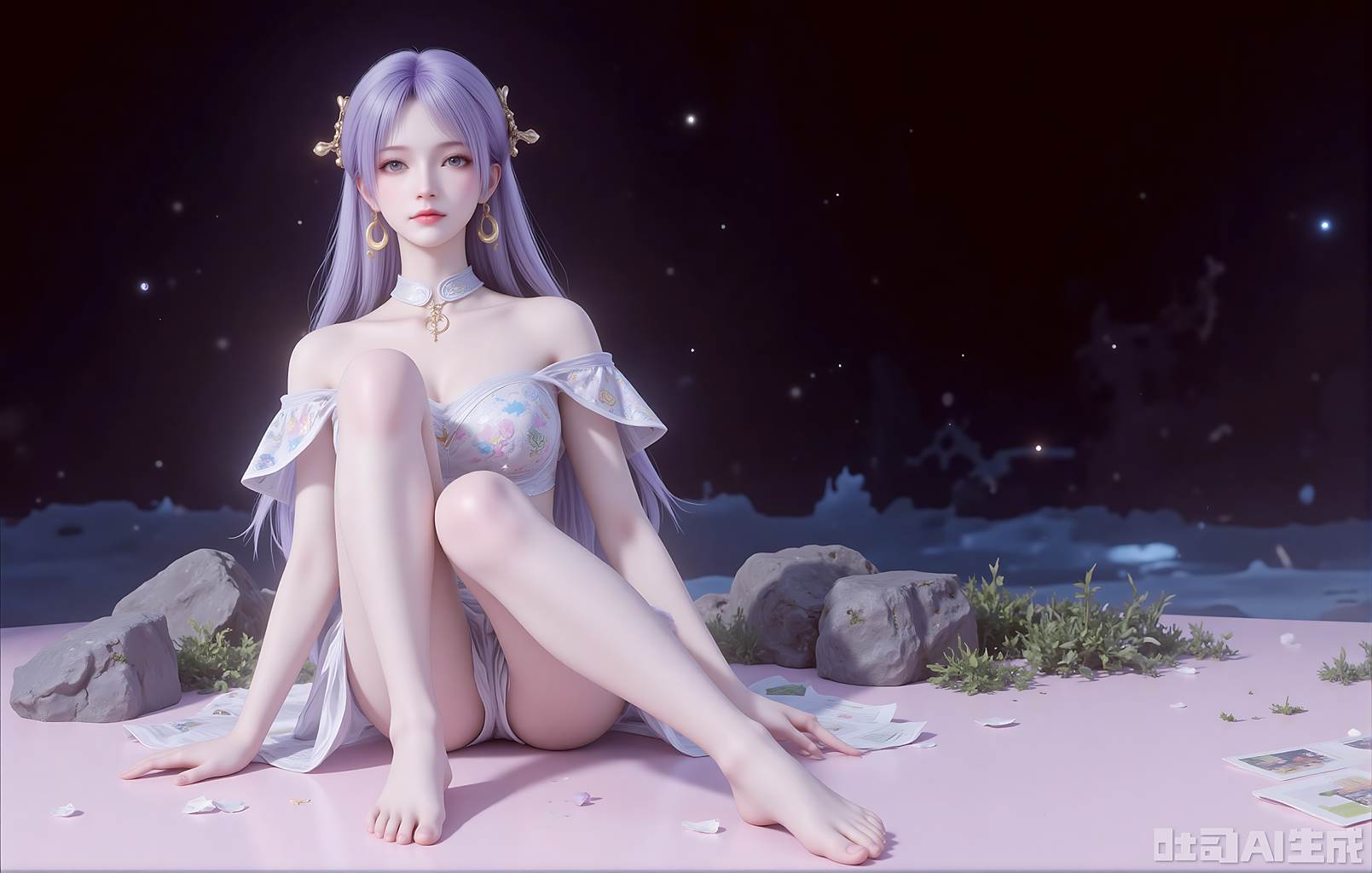 图片[25]-AI绘画 756 姬紫月[41P] – 速更版-美库