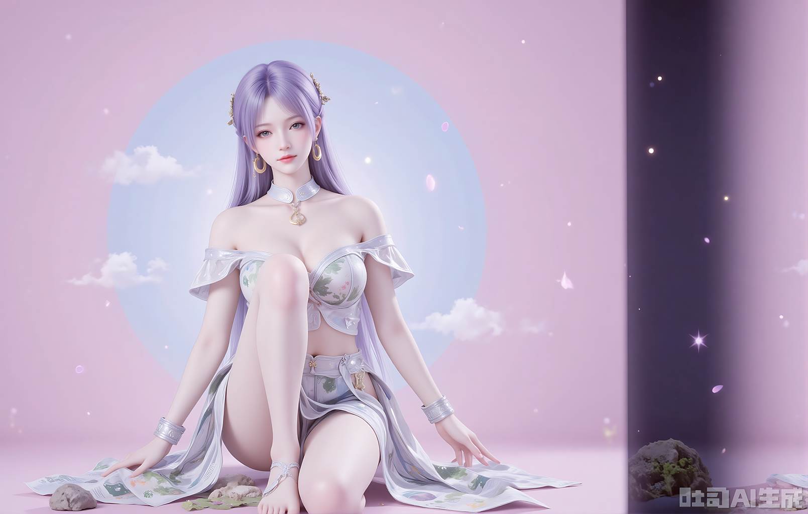 图片[26]-AI绘画 756 姬紫月[41P] – 速更版-美库