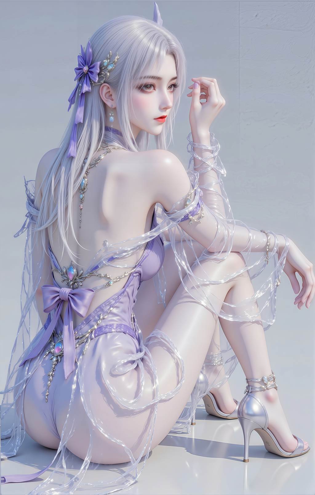 图片[34]-AI绘画 755 小医仙[40P] – 速更版-美库