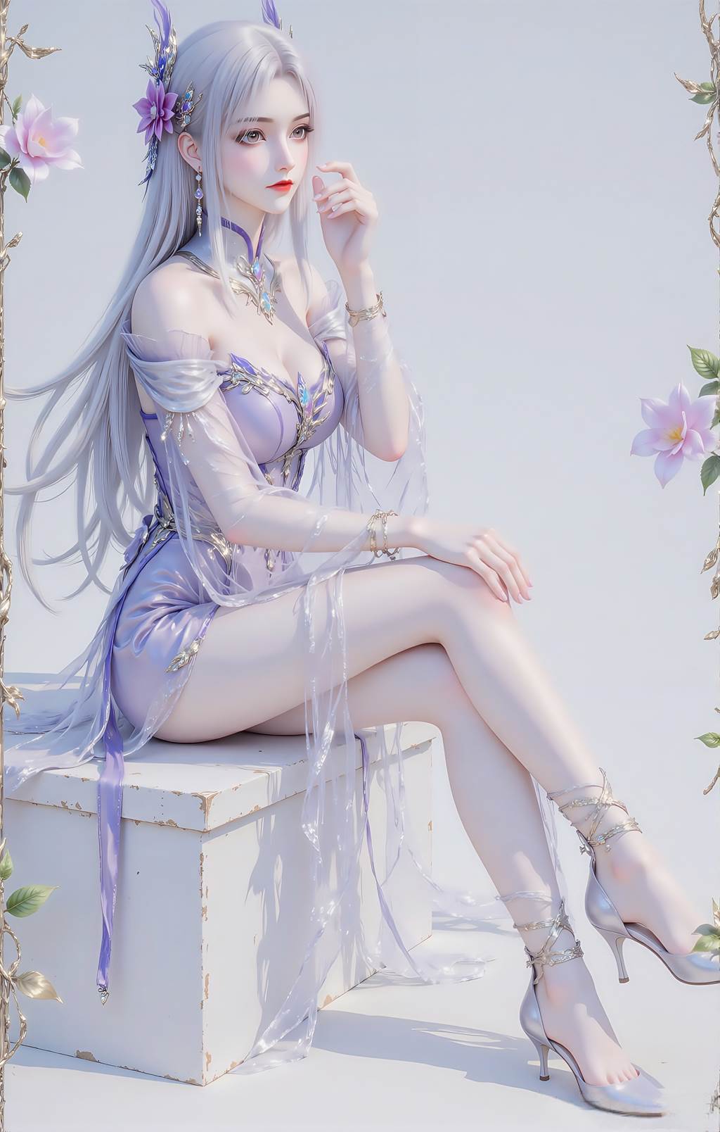 图片[35]-AI绘画 755 小医仙[40P] – 速更版-美库