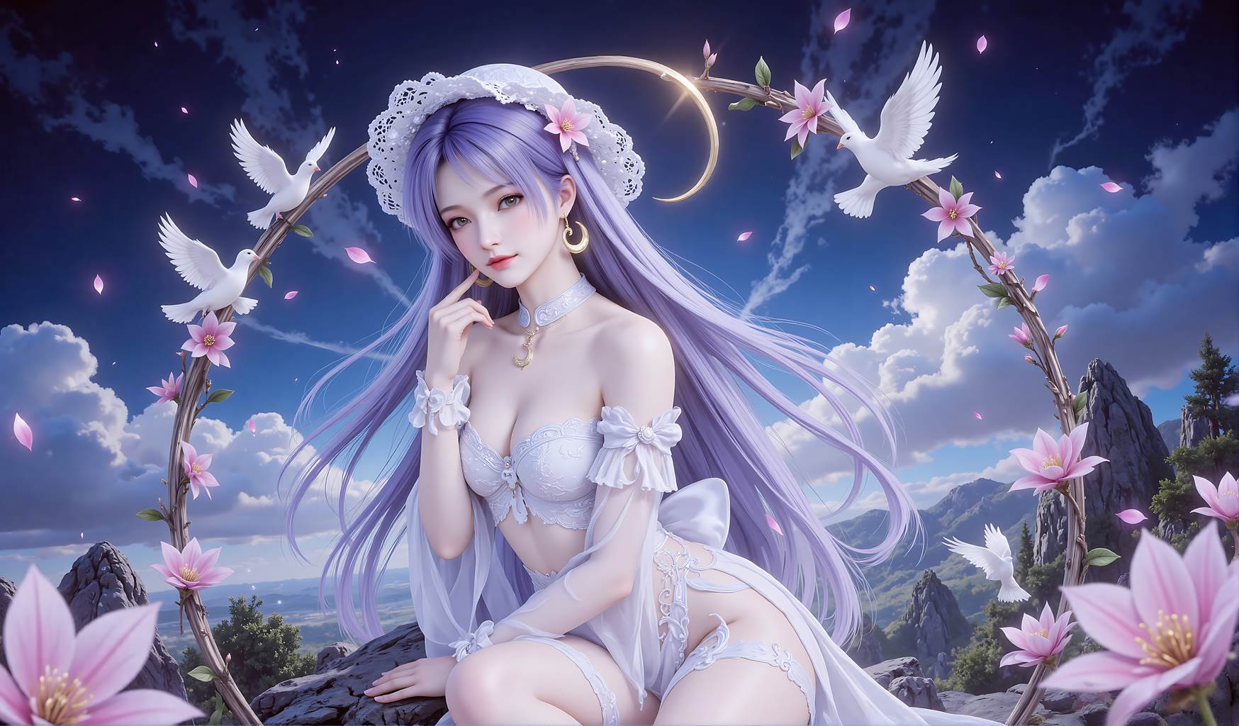 图片[32]-AI绘画 756 姬紫月[41P] – 速更版-美库