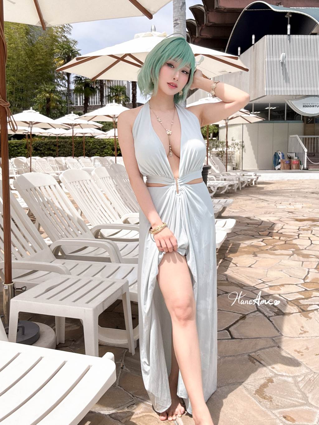 图片[10]-Hane Ame 雨波写真 NO.259 – DOAXVV Tamaki 熱帶度假[28P] – 速更版-美库