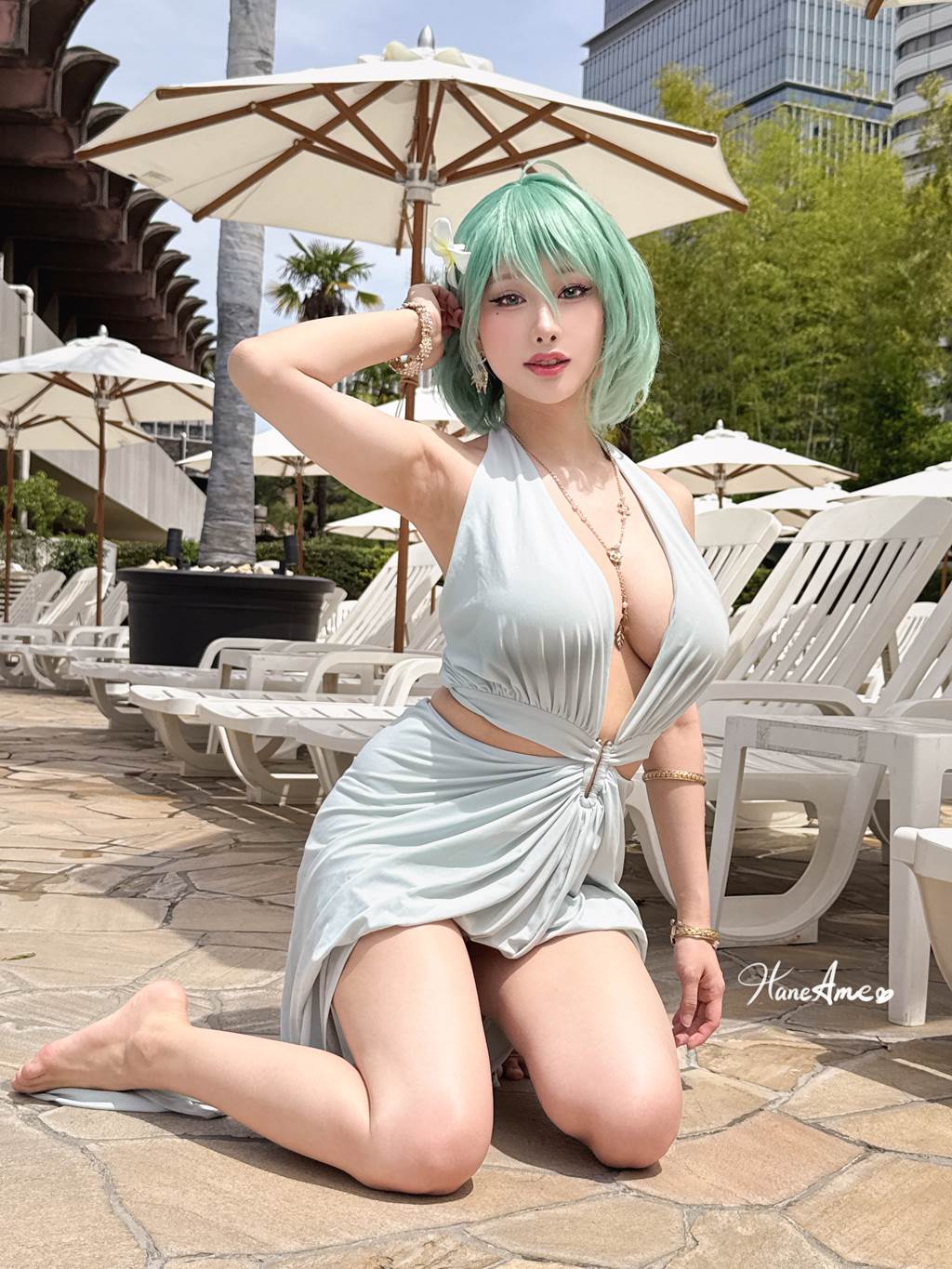图片[13]-Hane Ame 雨波写真 NO.259 – DOAXVV Tamaki 熱帶度假[28P] – 速更版-美库