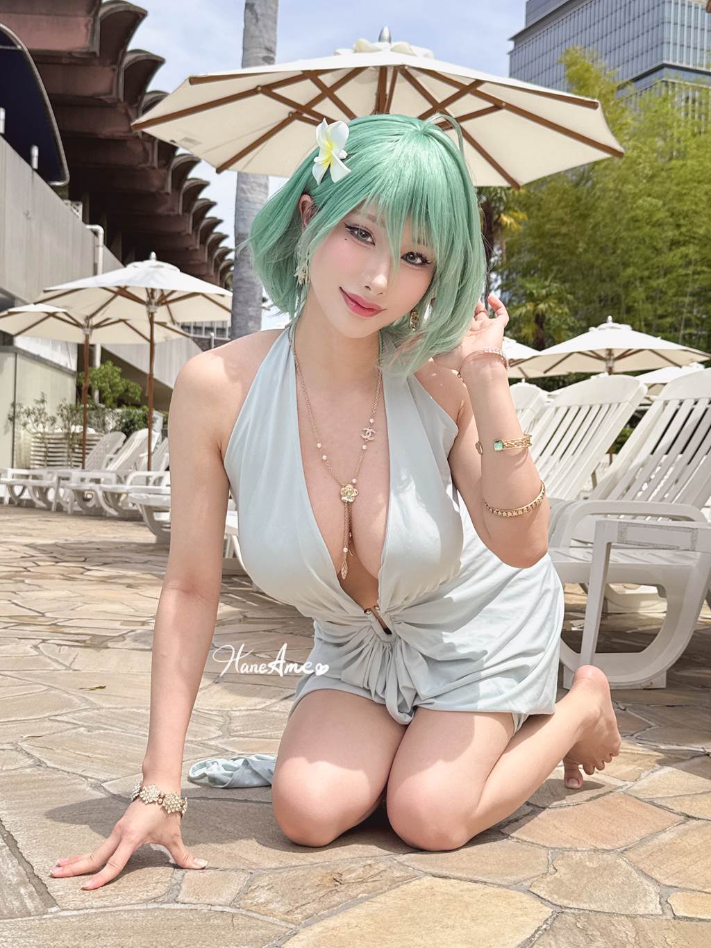 图片[14]-Hane Ame 雨波写真 NO.259 – DOAXVV Tamaki 熱帶度假[28P] – 速更版-美库