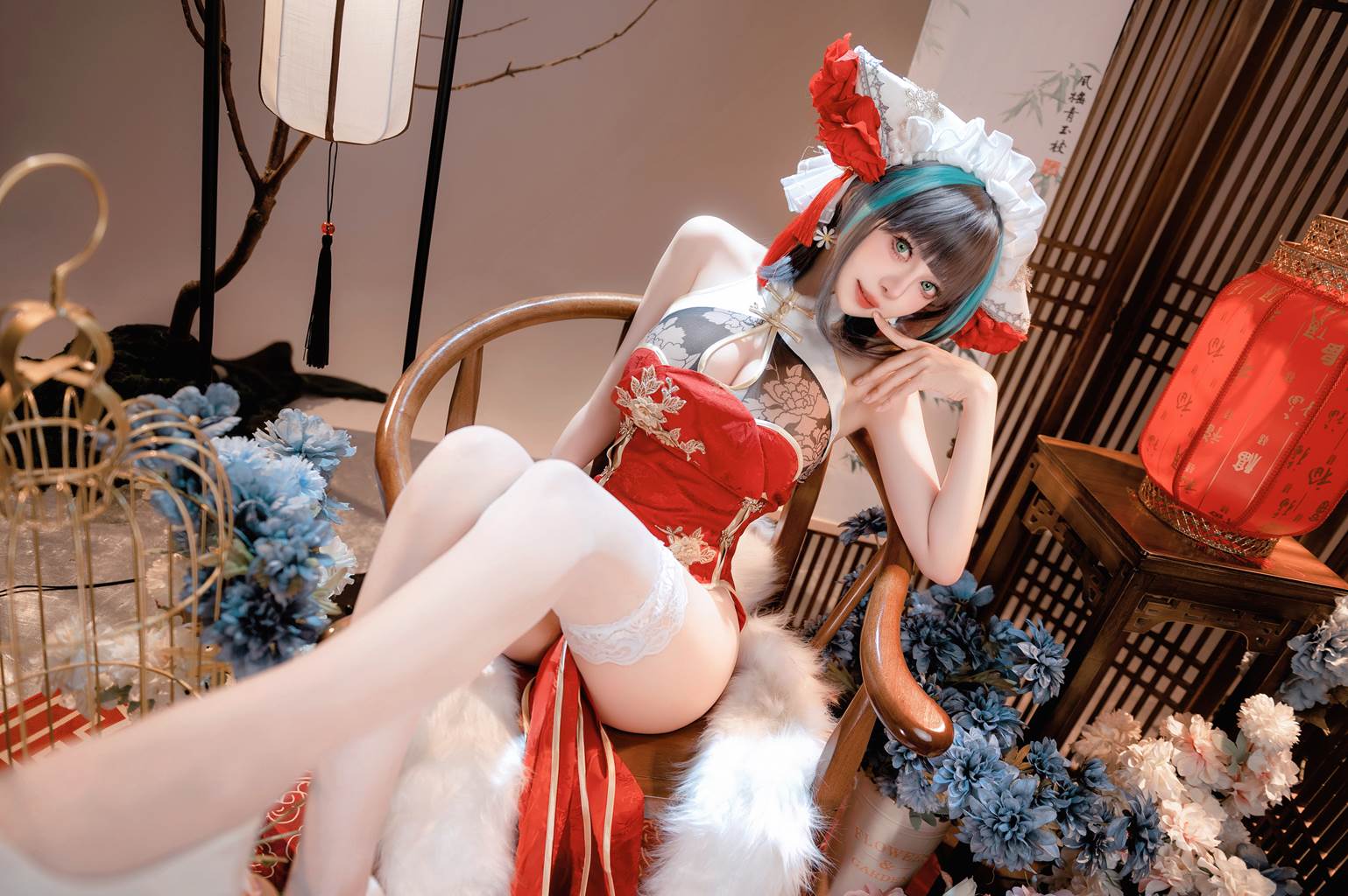 图片[14]-Shika小鹿鹿 – 碧蓝航线 新年柴郡[14P] – 速更版-美库