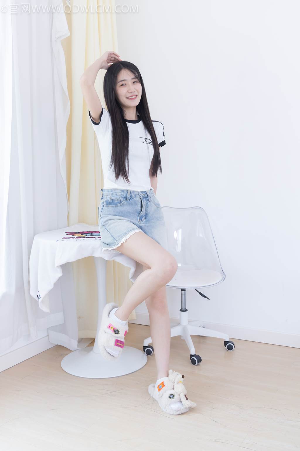 图片[63]-物恋传媒 NO.2439 菜菜-拖鞋、白棉袜[121P] – 速更版-美库