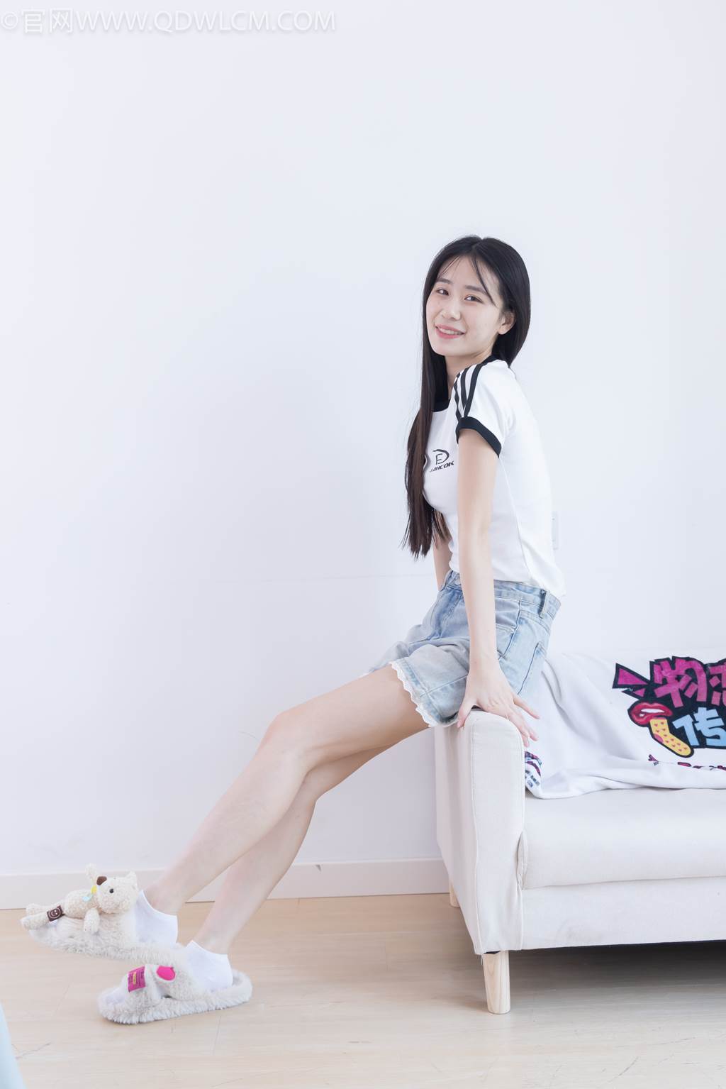 图片[95]-物恋传媒 NO.2439 菜菜-拖鞋、白棉袜[121P] – 速更版-美库