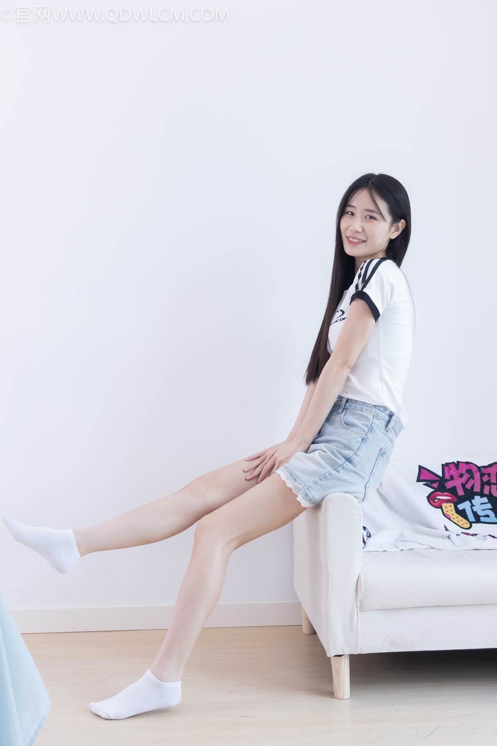 图片[98]-物恋传媒 NO.2439 菜菜-拖鞋、白棉袜[121P] – 速更版-美库