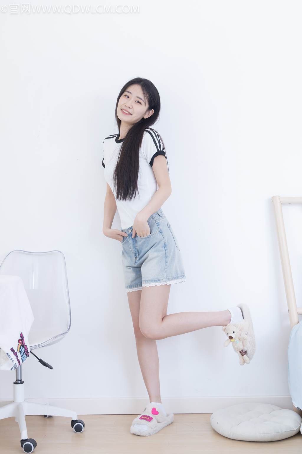 图片[103]-物恋传媒 NO.2439 菜菜-拖鞋、白棉袜[121P] – 速更版-美库