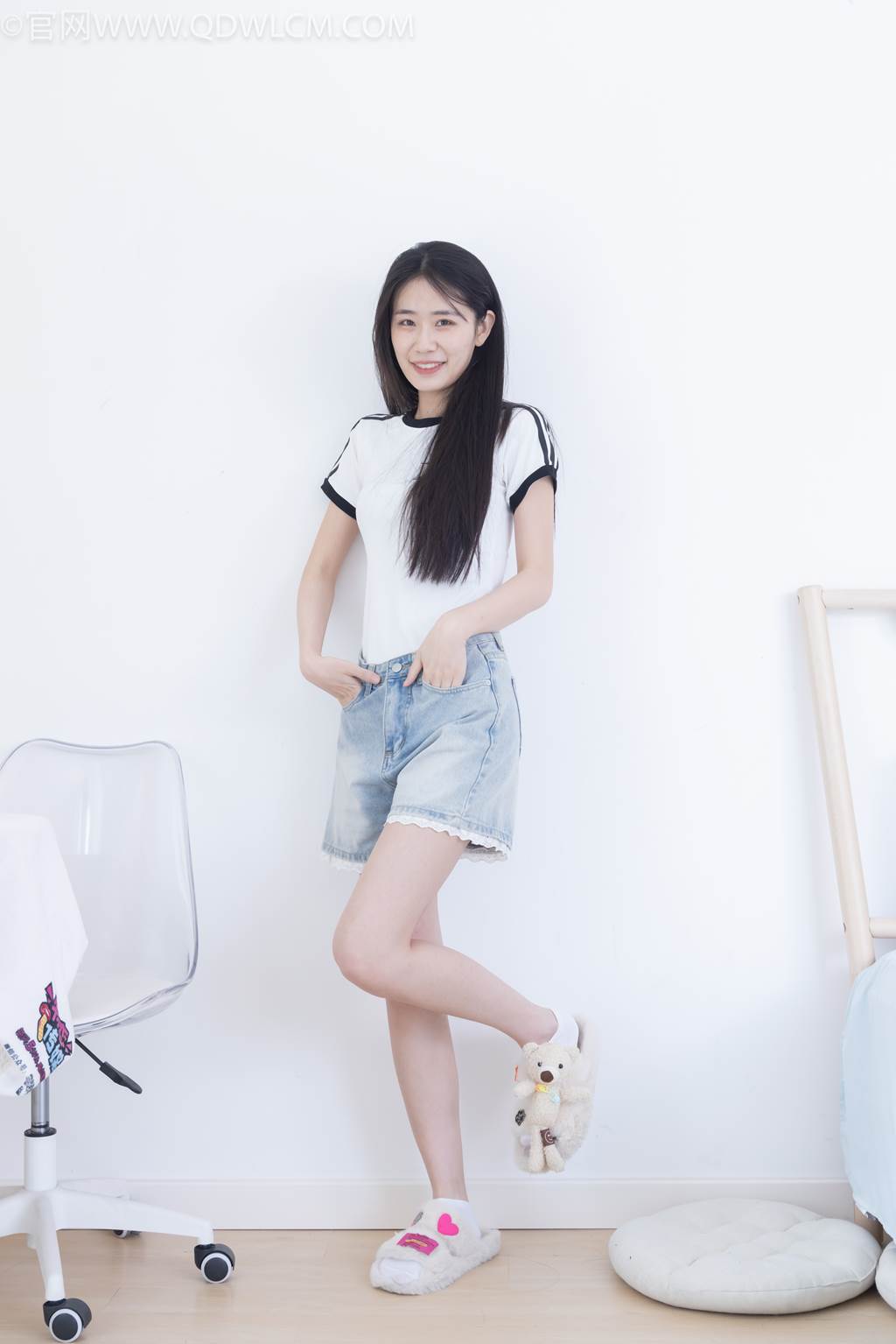 图片[105]-物恋传媒 NO.2439 菜菜-拖鞋、白棉袜[121P] – 速更版-美库