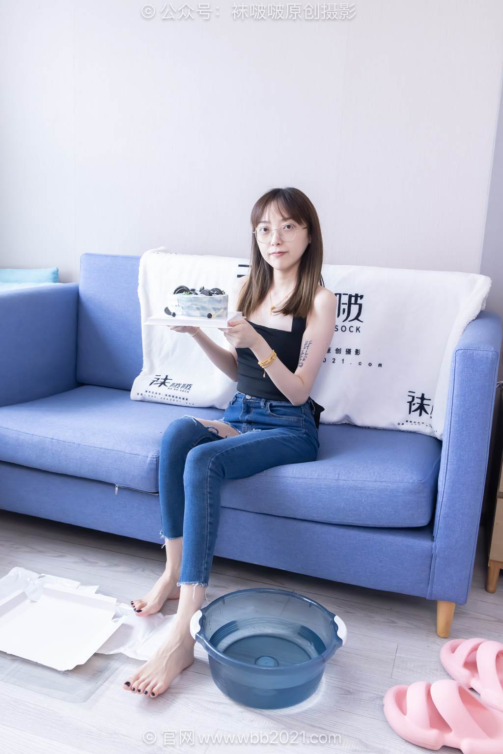 图片[23]-[BoBoSocks袜啵啵]NO.591 稚予-高跟凉鞋、薄肉丝、裤里丝、裸足、裸足泡脚[118P] – 速更版-美库