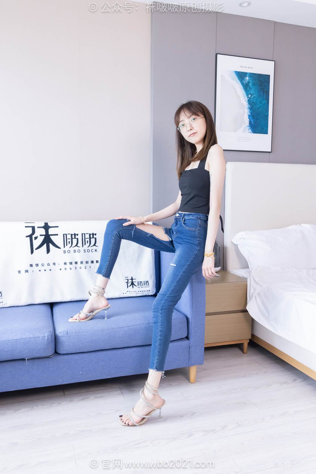 图片[32]-[BoBoSocks袜啵啵]NO.591 稚予-高跟凉鞋、薄肉丝、裤里丝、裸足、裸足泡脚[118P] – 速更版-美库