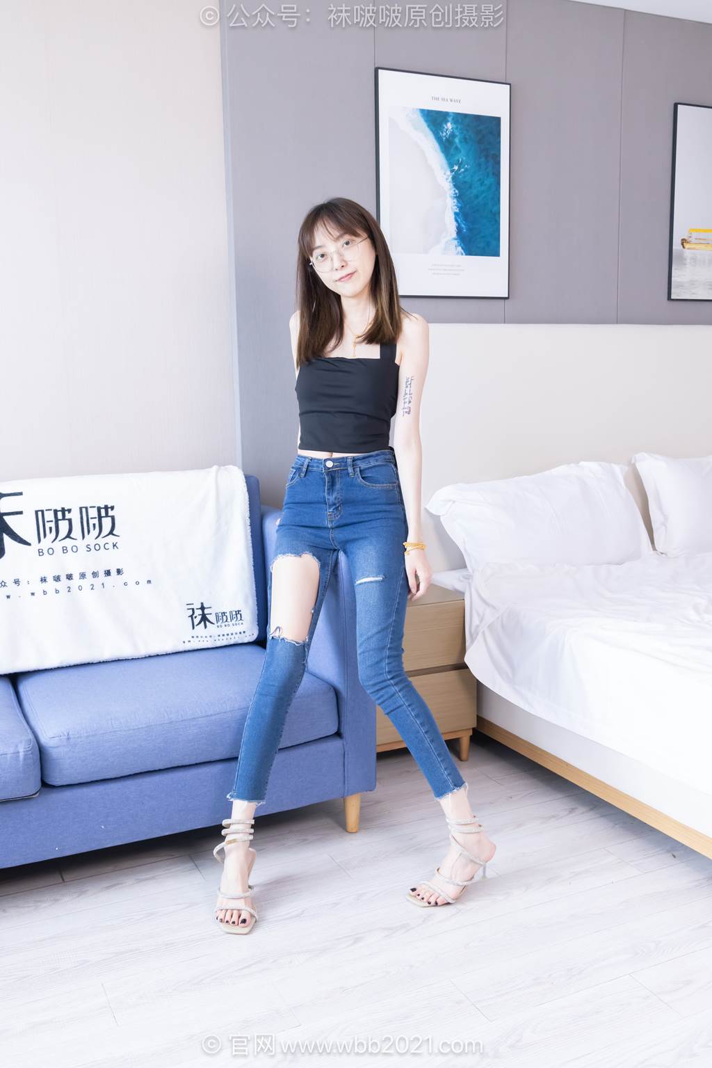 图片[36]-[BoBoSocks袜啵啵]NO.591 稚予-高跟凉鞋、薄肉丝、裤里丝、裸足、裸足泡脚[118P] – 速更版-美库