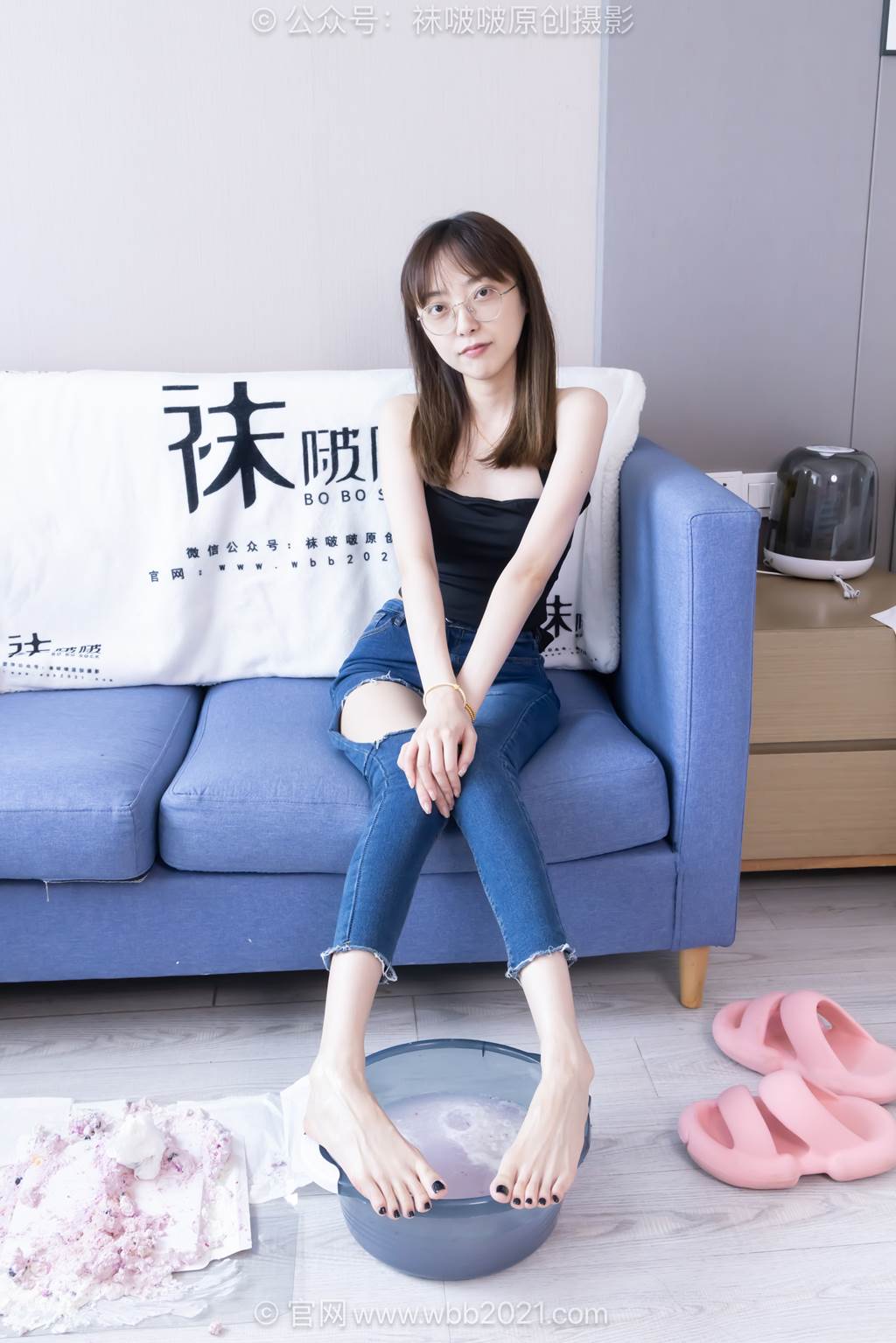 图片[113]-[BoBoSocks袜啵啵]NO.591 稚予-高跟凉鞋、薄肉丝、裤里丝、裸足、裸足泡脚[118P] – 速更版-美库