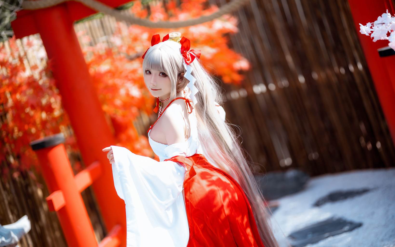 图片[14]-是三不是世w 碧蓝航线 可畏 巫女[21P] – 速更版-美库