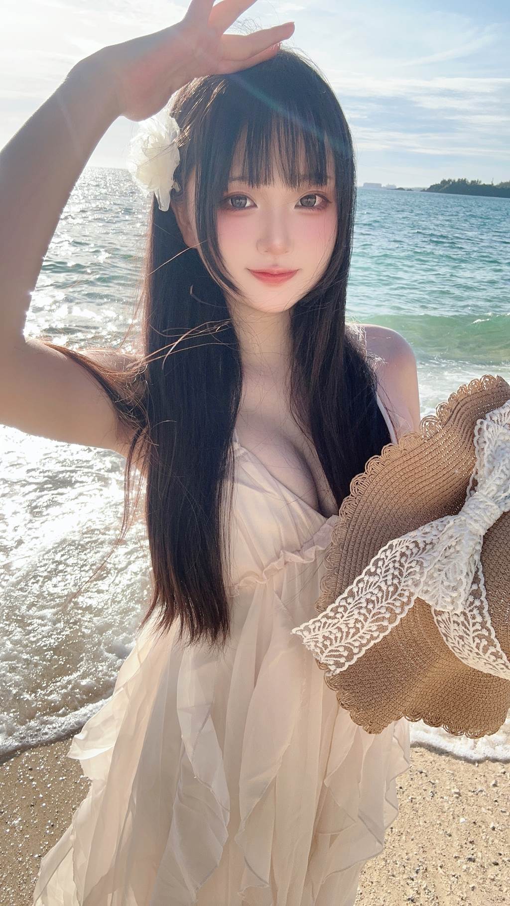 图片[32]-Yuki亭 NO.019 – 2024冲绳夏日自拍册 沙滩裙[32P] – 速更版-美库