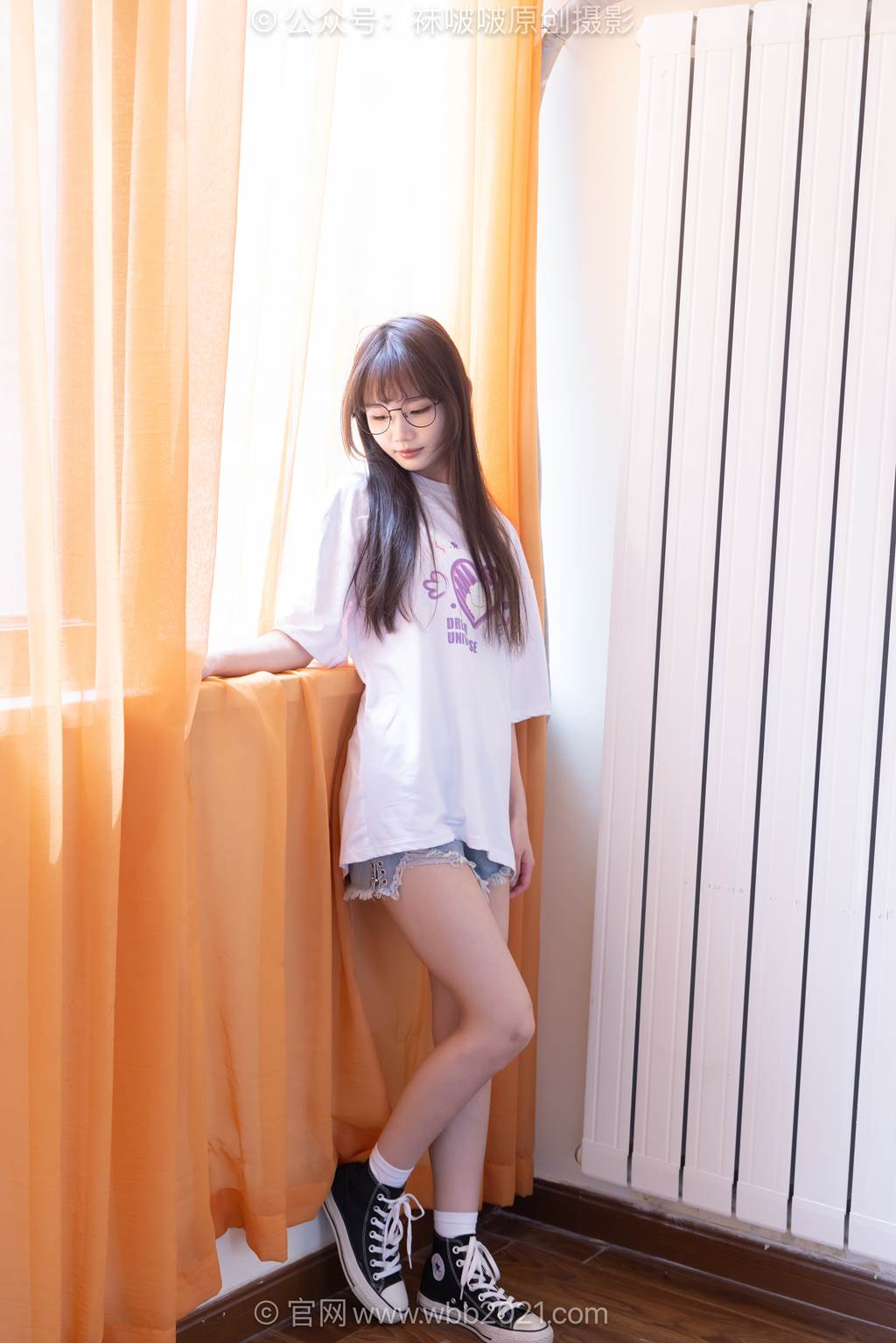 图片[17]-[BoBoSocks袜啵啵]NO.593 甜甜圈-板鞋、帆布鞋、白棉袜[128P] – 速更版-美库