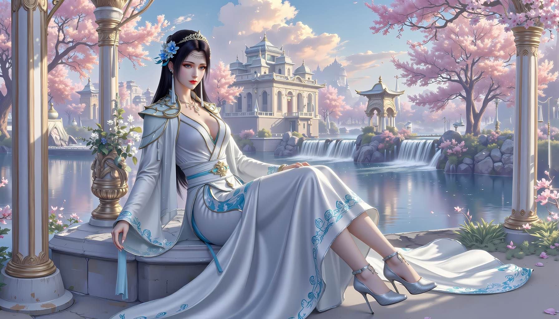 图片[13]-AI绘画 757 云韵[27P] – 速更版-美库