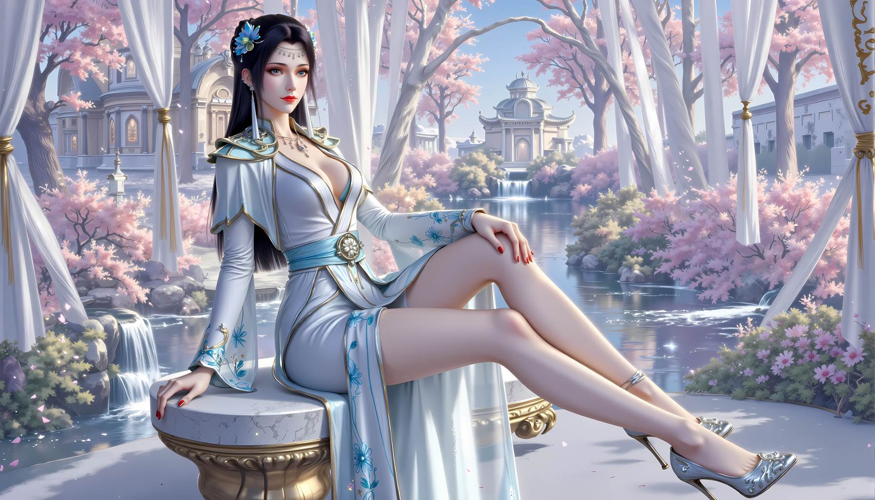 图片[14]-AI绘画 757 云韵[27P] – 速更版-美库