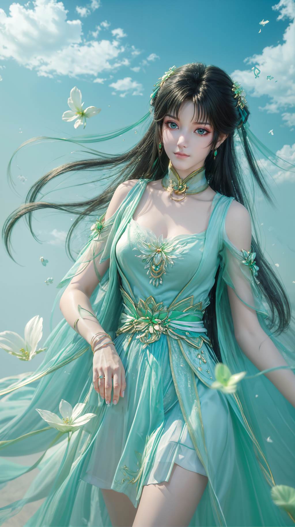 图片[11]-AI绘画 758 诛仙-碧瑶[24P] – 速更版-美库