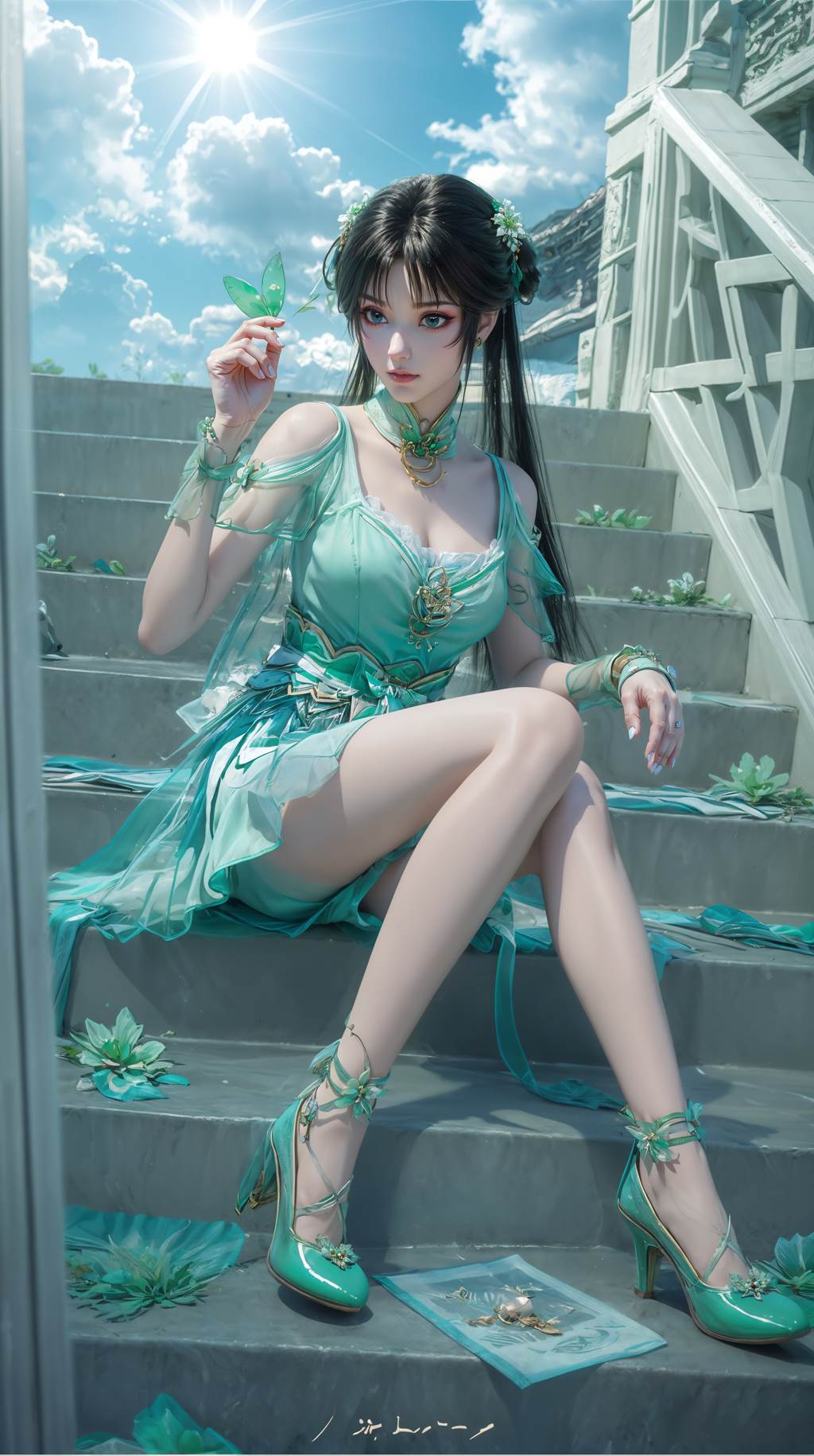 图片[16]-AI绘画 758 诛仙-碧瑶[24P] – 速更版-美库