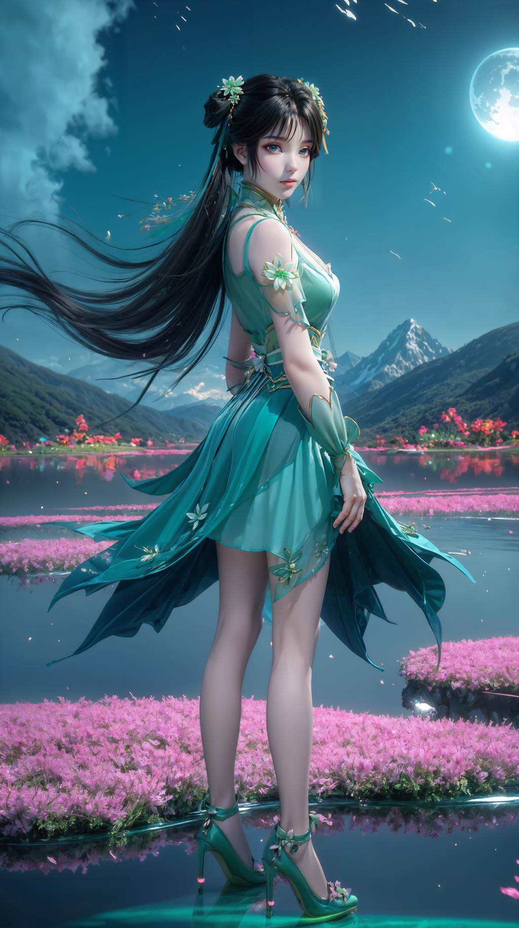 图片[18]-AI绘画 758 诛仙-碧瑶[24P] – 速更版-美库