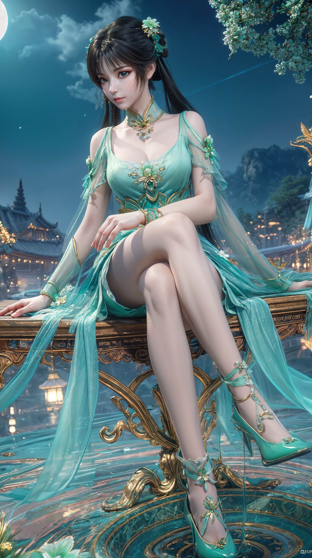 图片[20]-AI绘画 758 诛仙-碧瑶[24P] – 速更版-美库