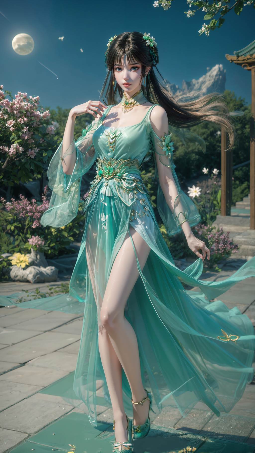 图片[25]-AI绘画 758 诛仙-碧瑶[24P] – 速更版-美库