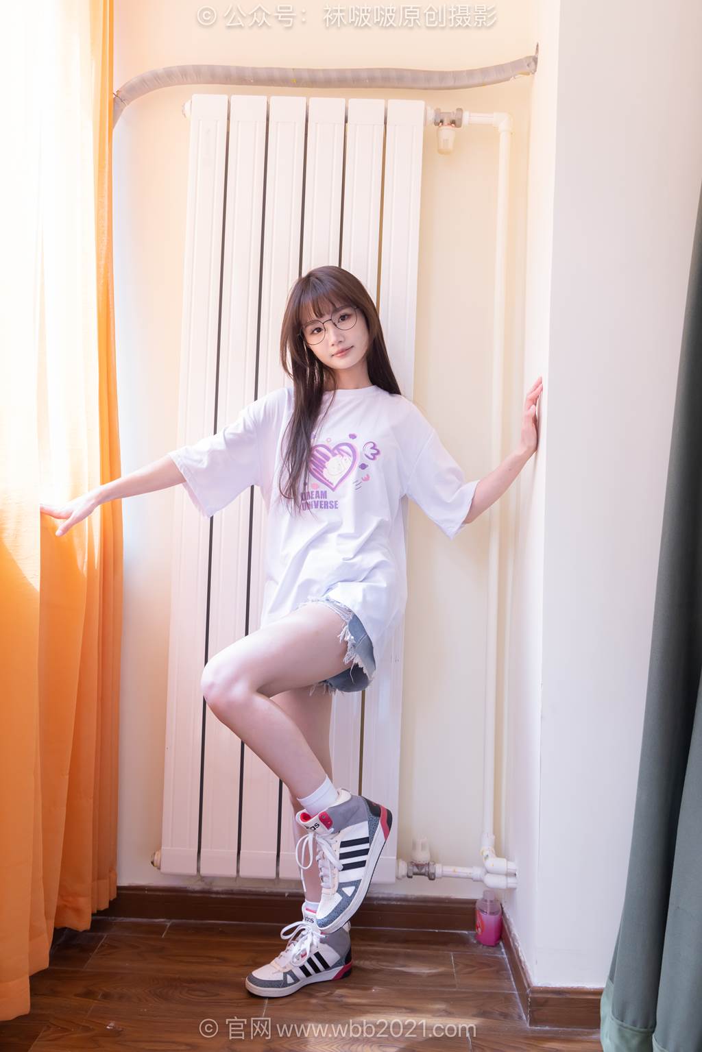 图片[46]-[BoBoSocks袜啵啵]NO.593 甜甜圈-板鞋、帆布鞋、白棉袜[128P] – 速更版-美库