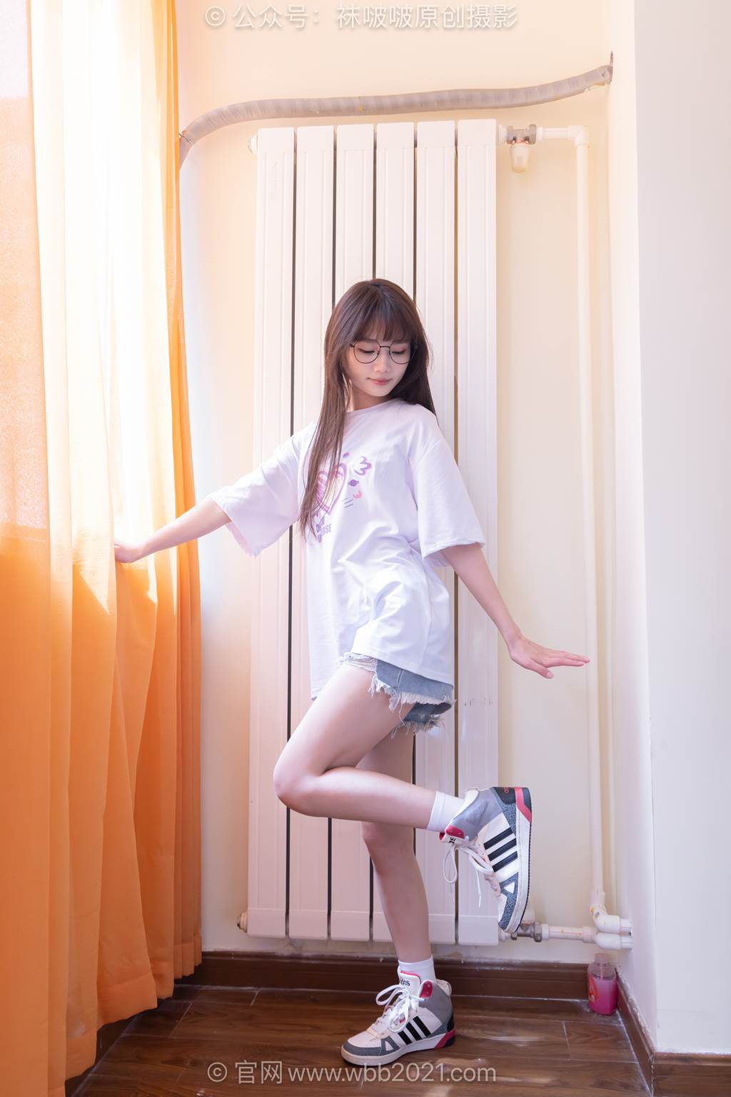 图片[51]-[BoBoSocks袜啵啵]NO.593 甜甜圈-板鞋、帆布鞋、白棉袜[128P] – 速更版-美库