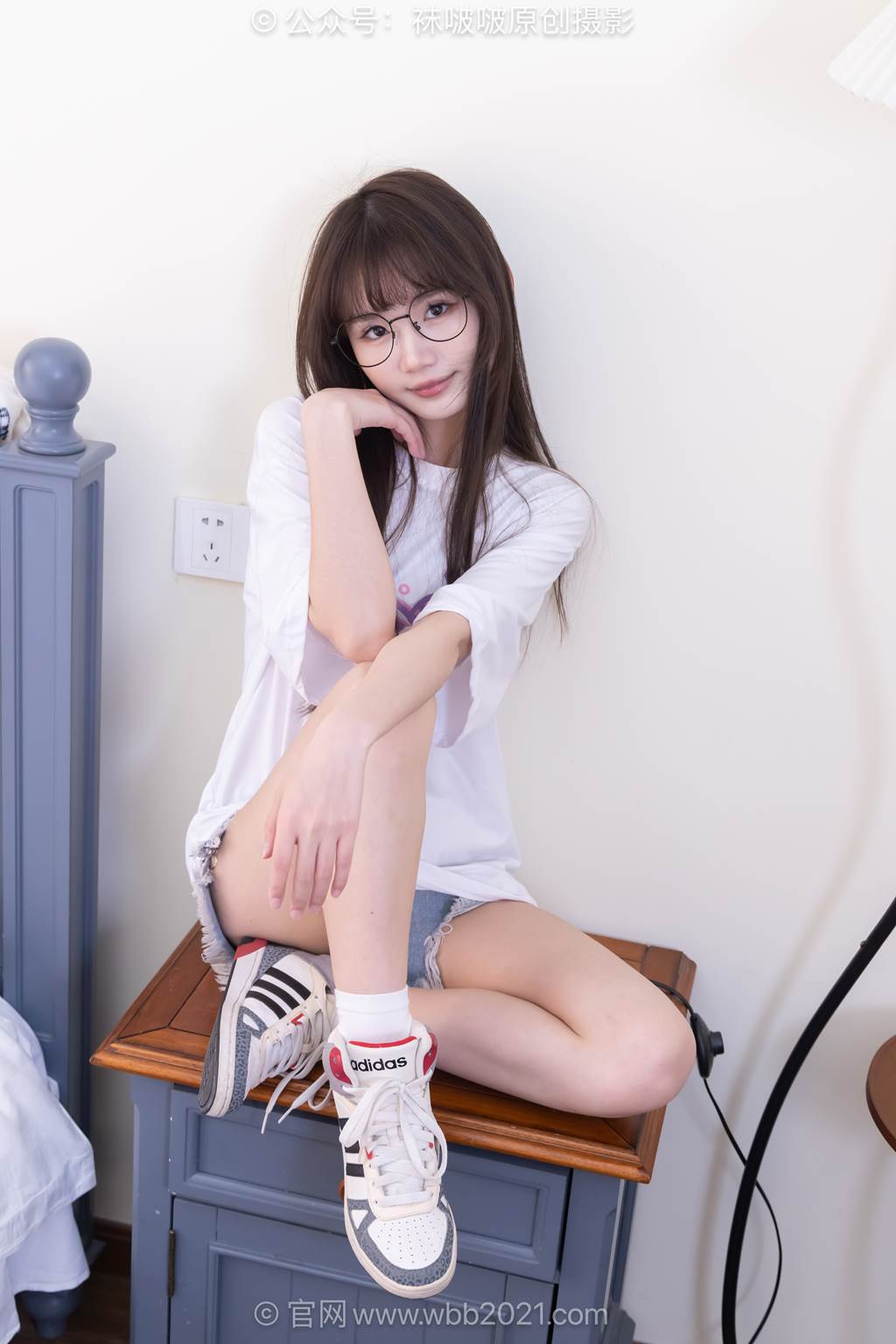 图片[68]-[BoBoSocks袜啵啵]NO.593 甜甜圈-板鞋、帆布鞋、白棉袜[128P] – 速更版-美库