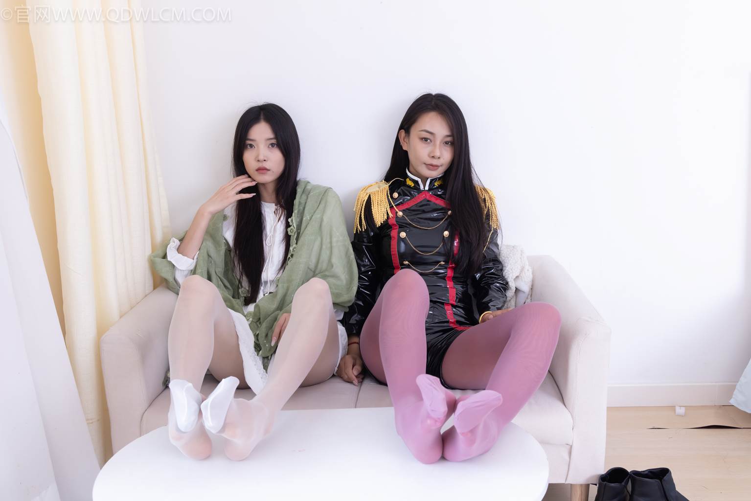 图片[28]-物恋传媒 NO.2442 茯苓&岚岚-高跟鞋、短靴、薄粉丝、薄白丝套薄灰丝[164P] – 速更版-美库