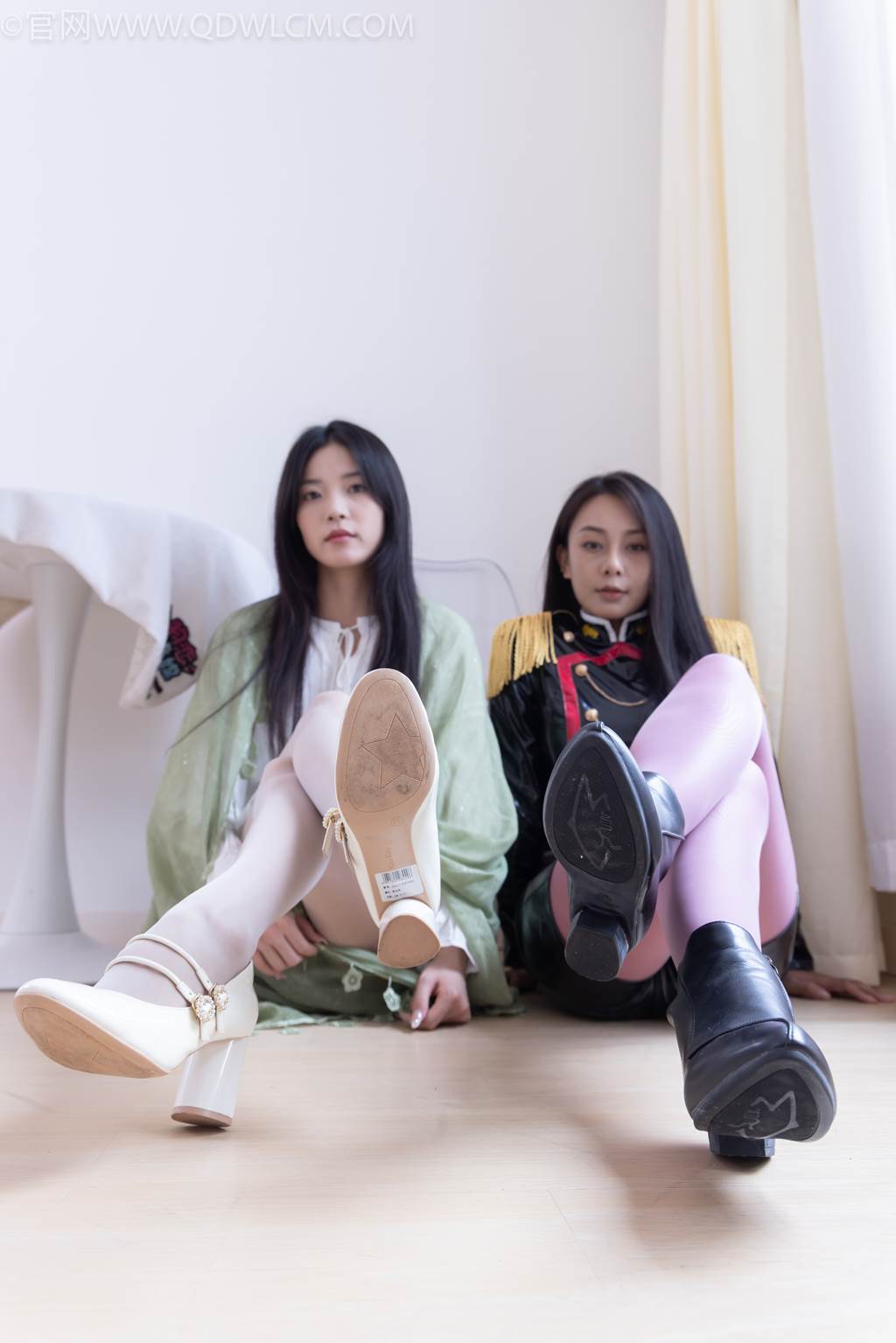 图片[51]-物恋传媒 NO.2442 茯苓&岚岚-高跟鞋、短靴、薄粉丝、薄白丝套薄灰丝[164P] – 速更版-美库