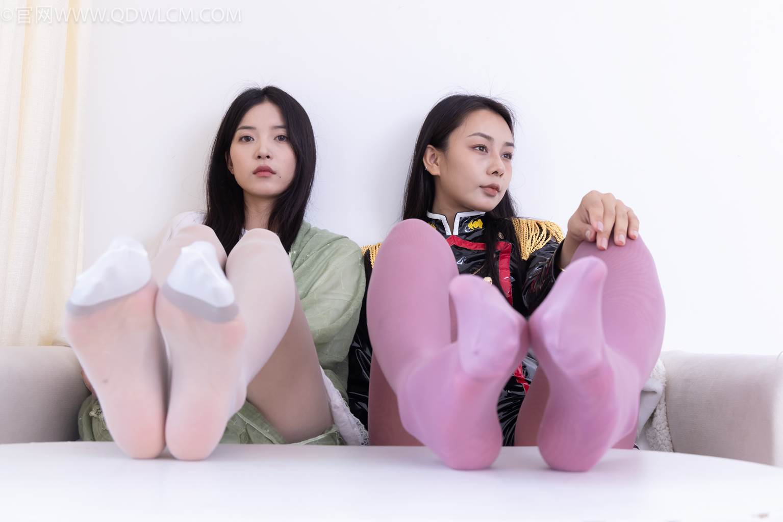 图片[78]-物恋传媒 NO.2442 茯苓&岚岚-高跟鞋、短靴、薄粉丝、薄白丝套薄灰丝[164P] – 速更版-美库