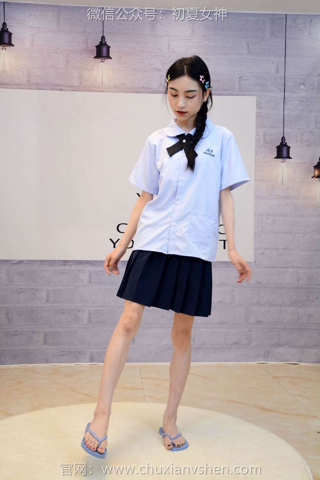 图片[21]-初夏女神 NO.291 柒柒 粉蓝白[90P] – 速更版-美库