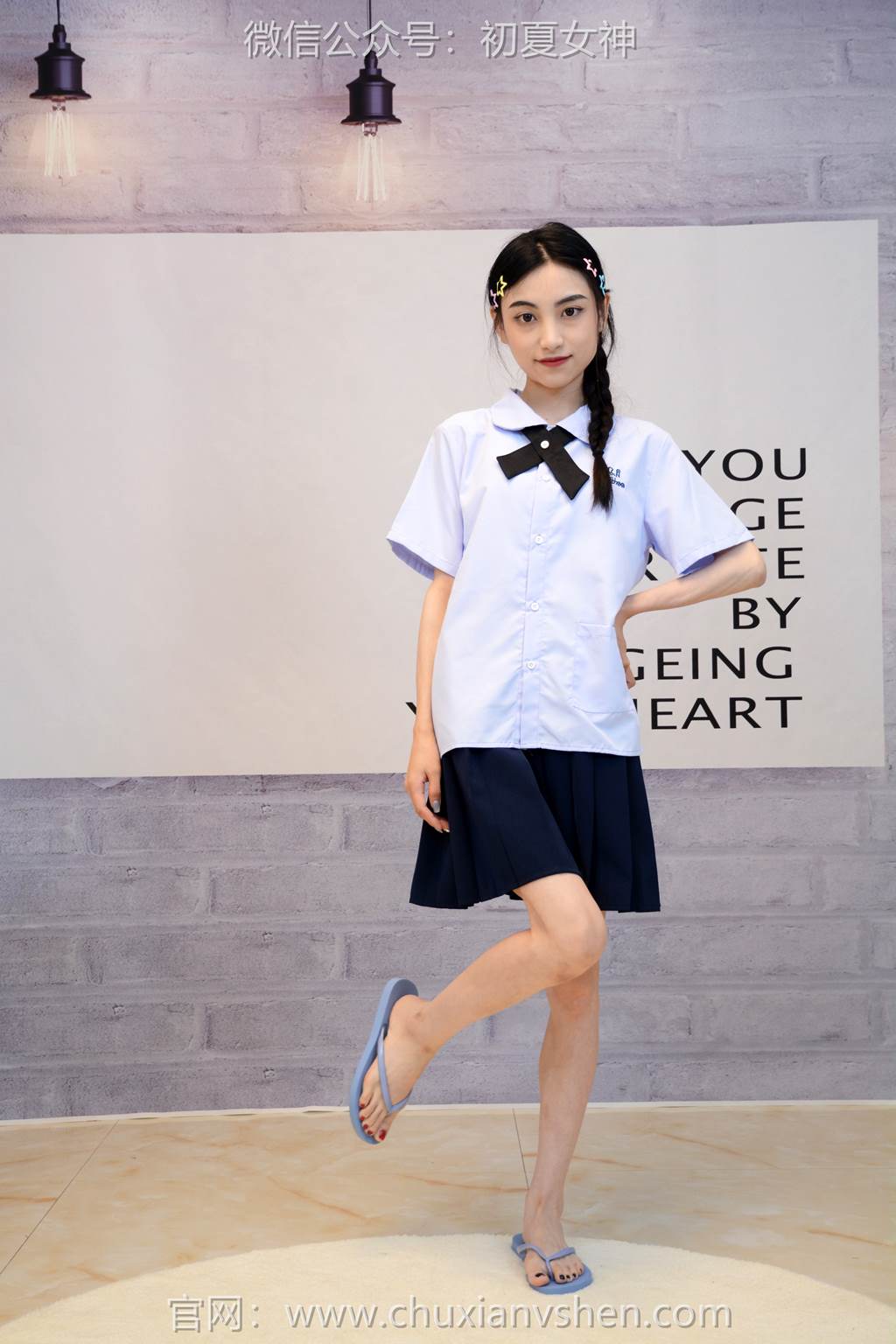 图片[22]-初夏女神 NO.291 柒柒 粉蓝白[90P] – 速更版-美库