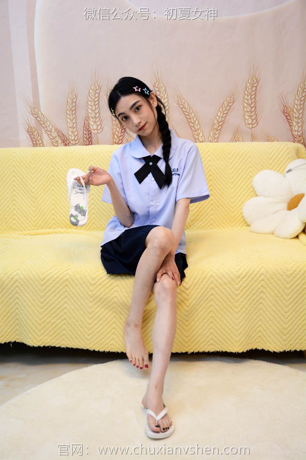 图片[39]-初夏女神 NO.291 柒柒 粉蓝白[90P] – 速更版-美库