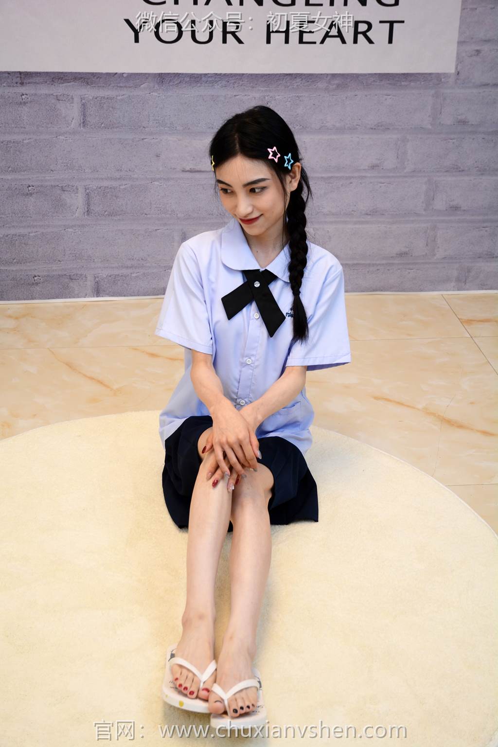 图片[45]-初夏女神 NO.291 柒柒 粉蓝白[90P] – 速更版-美库