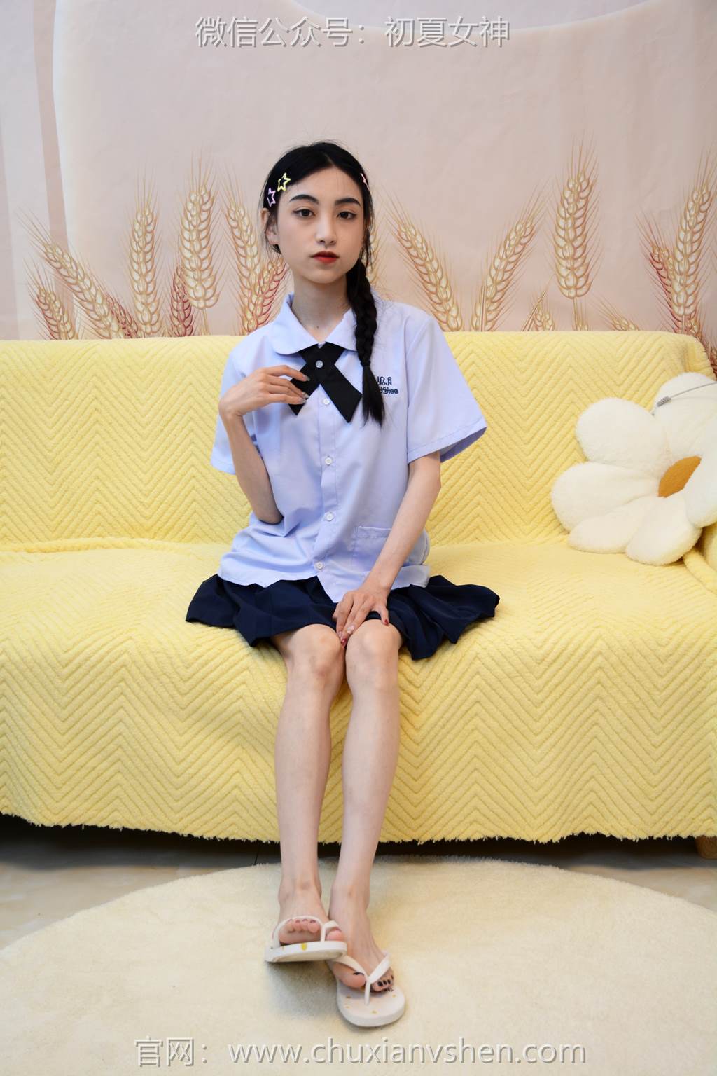 图片[53]-初夏女神 NO.291 柒柒 粉蓝白[90P] – 速更版-美库