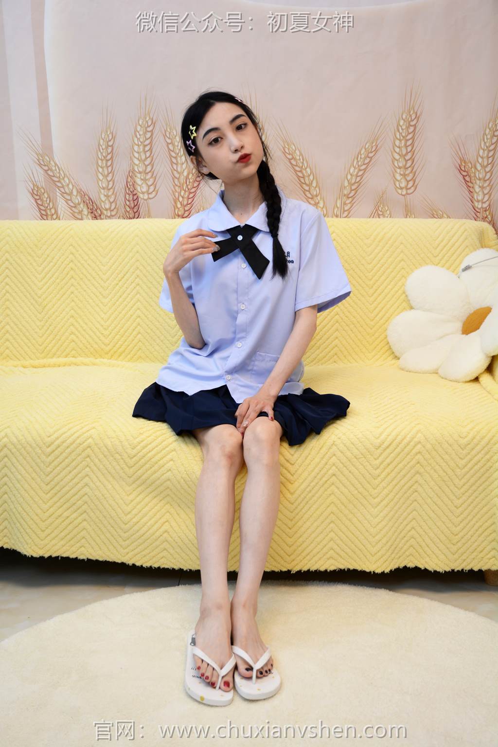 图片[54]-初夏女神 NO.291 柒柒 粉蓝白[90P] – 速更版-美库