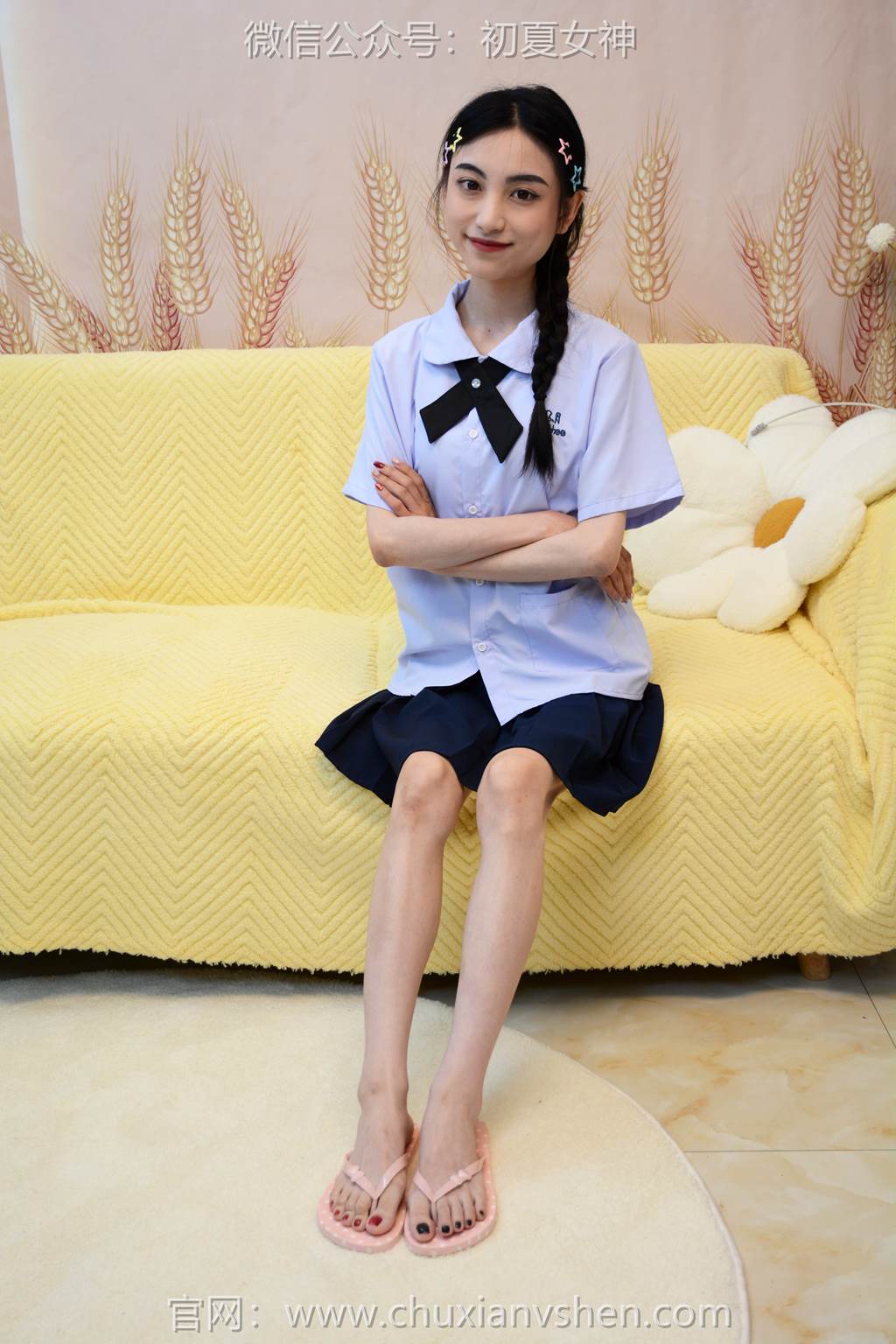 图片[72]-初夏女神 NO.291 柒柒 粉蓝白[90P] – 速更版-美库