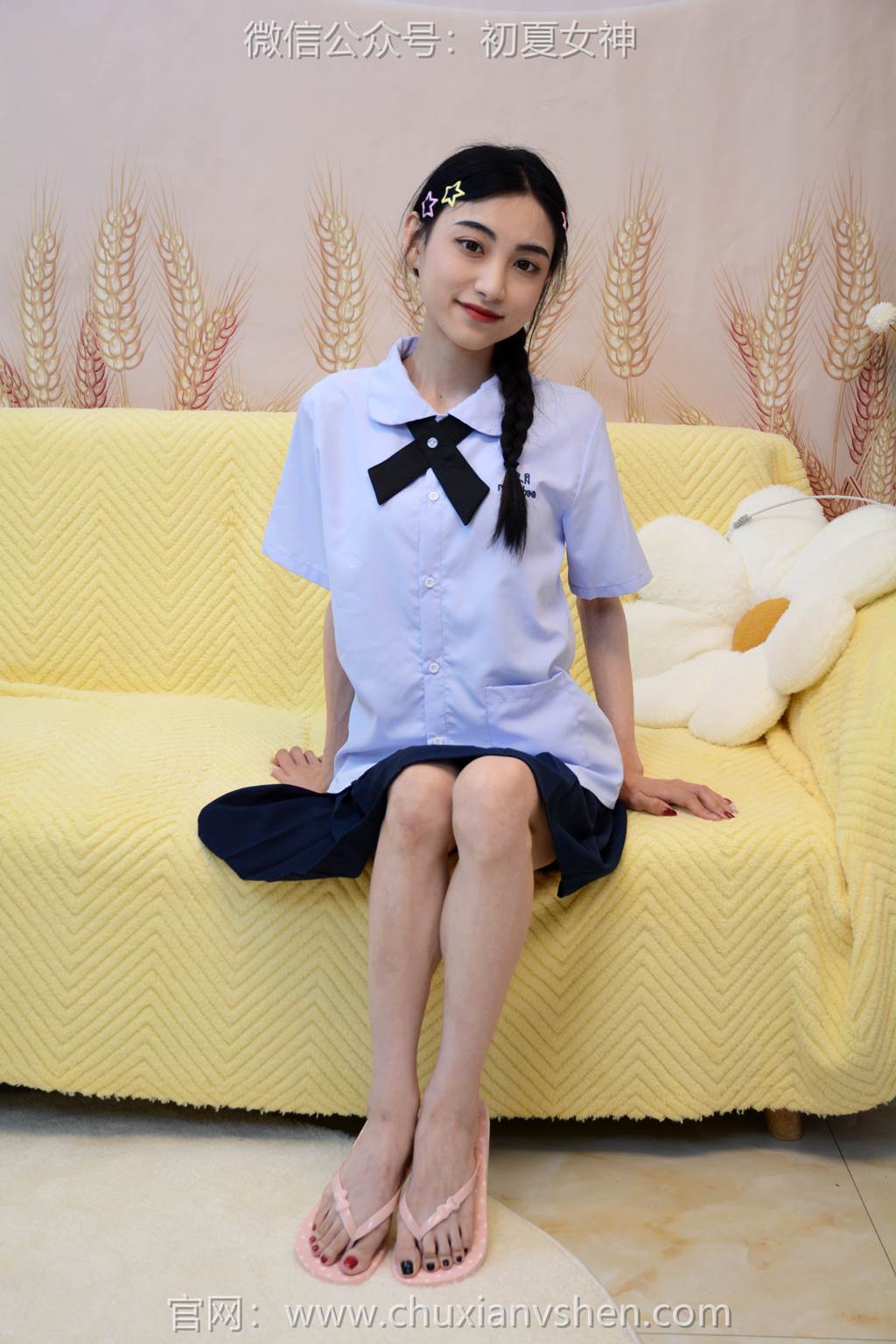 图片[77]-初夏女神 NO.291 柒柒 粉蓝白[90P] – 速更版-美库