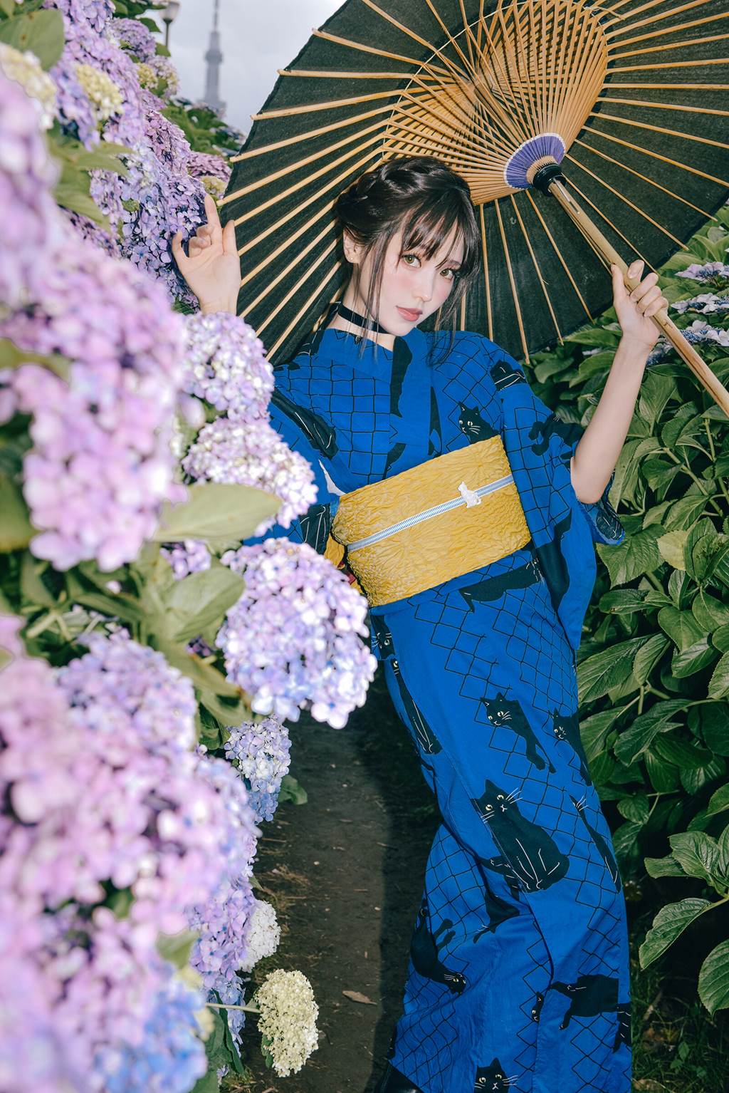 图片[10]-Ely_eee(ElyEE子) – Rainy Season Black Cat[38P] – 速更版-美库