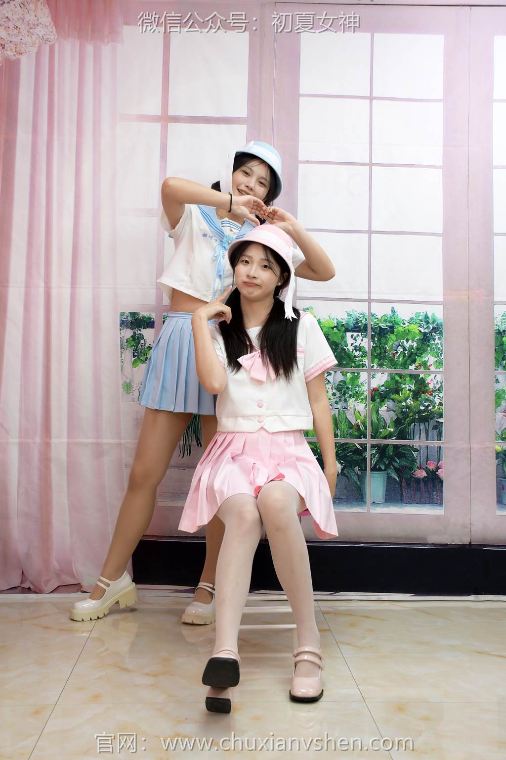 图片[12]-初夏女神 NO.292 安妮、幺幺 粉蓝双花[99P] – 速更版-美库