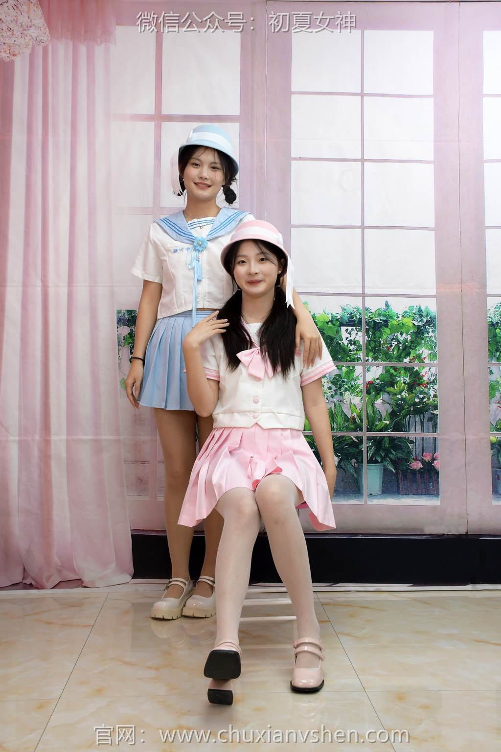 图片[13]-初夏女神 NO.292 安妮、幺幺 粉蓝双花[99P] – 速更版-美库