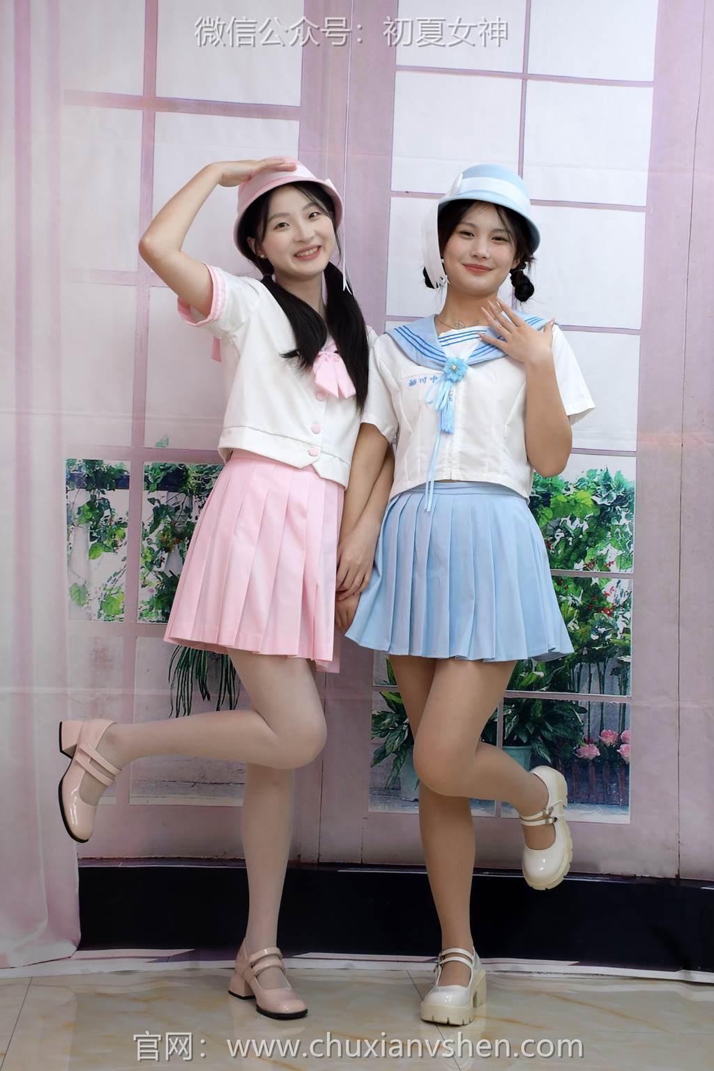 图片[91]-初夏女神 NO.292 安妮、幺幺 粉蓝双花[99P] – 速更版-美库