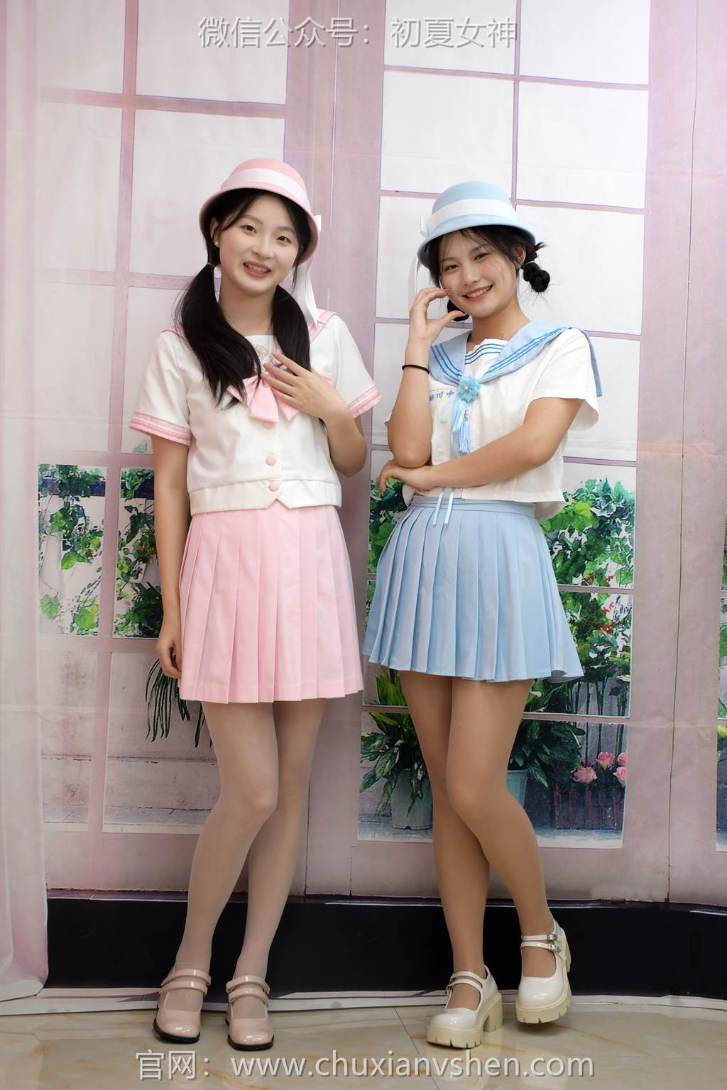 图片[93]-初夏女神 NO.292 安妮、幺幺 粉蓝双花[99P] – 速更版-美库