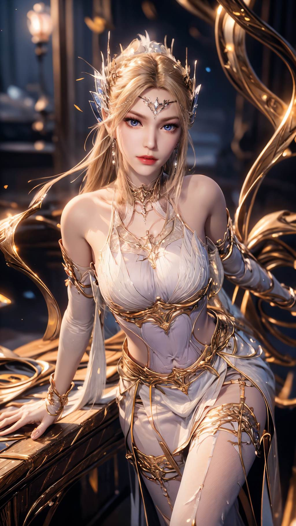 图片[15]-AI绘画 761 千仞雪-六翼天使[43P] – 速更版-美库